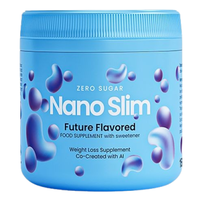 Το Nano Slim στην επίσημη συσκευασια του, έτσι όπως κυκλοφορεί στην Ελλαδα το γνήσιο προϊόν.